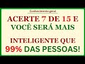 Acerte 7 de 15 e Seja Mais Inteligente que 99% 🧠🔥 Quiz de Conhecimentos Gerais