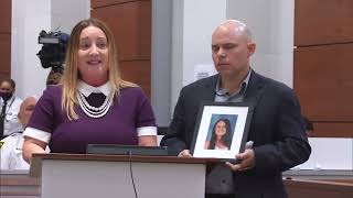 Parkland Victim's Parents Lori and Ilan Alhadeff Give Final Statement Before Shooter's Sentencing