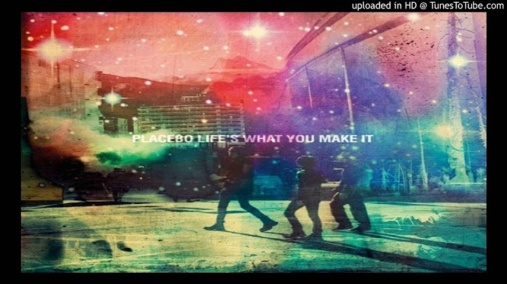 Life’s What You Make It Cover version - Cover performance video thumbnail