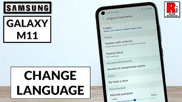 How to Change Phone Language on Samsung Galaxy M11