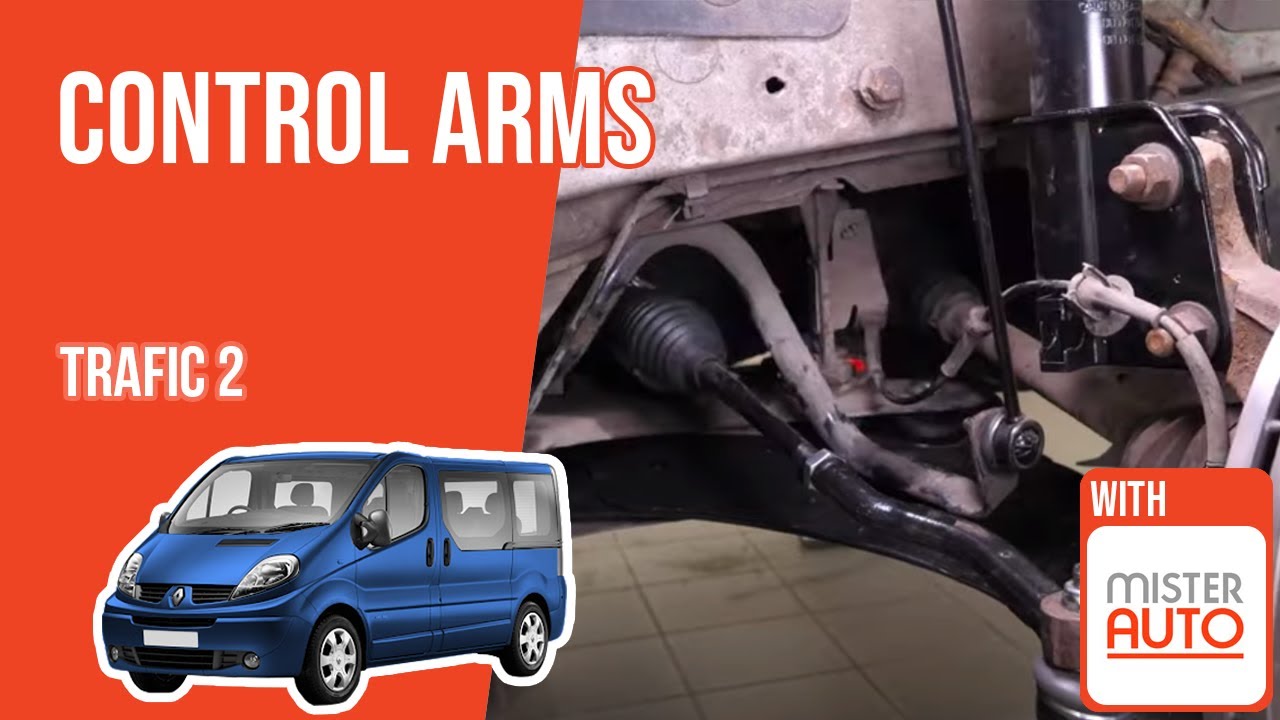 How to replace the control arms Trafic 2 🚗 