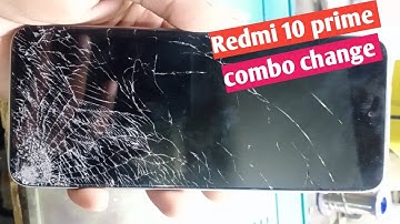 Redmi 10 prime combo change // Redmi 10 prime screen change // mi 10 prime combo