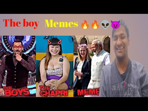 MahtabReaction: The Boy Memes 🤣 The boys |Thug Life Comedy memes (Guri Bolte) Reaction