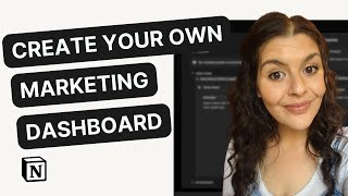 Create a Marketing Dashboard in Notion (+ Free Template)