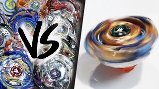 HAND-SPINNING Drain Fafnir (Spin Stealing) VS ALL BEYBLADE BURST! - EPIC Beyblade Burst Marathon!