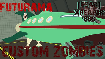 call of duty world at war custom zombies: futurama part 2
