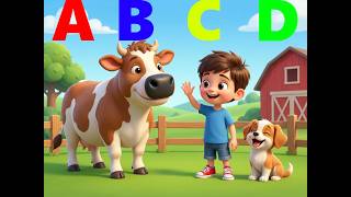 Learn ABCD! 🍎 Bouncing Balls & Stomping Dinosaurs with Ben and Speedy