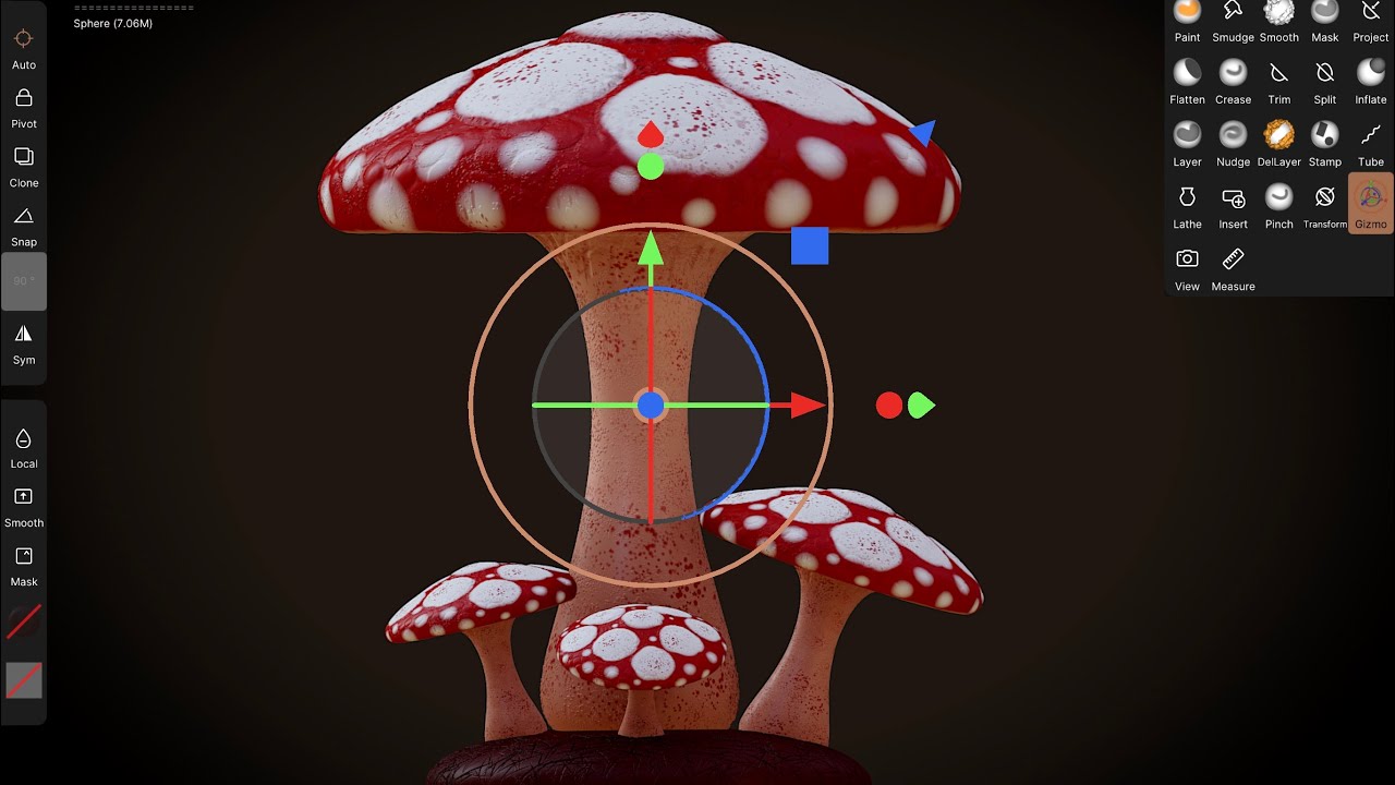 Tutorial nomad sculp “creando un hongo” 🍄 - YouTube