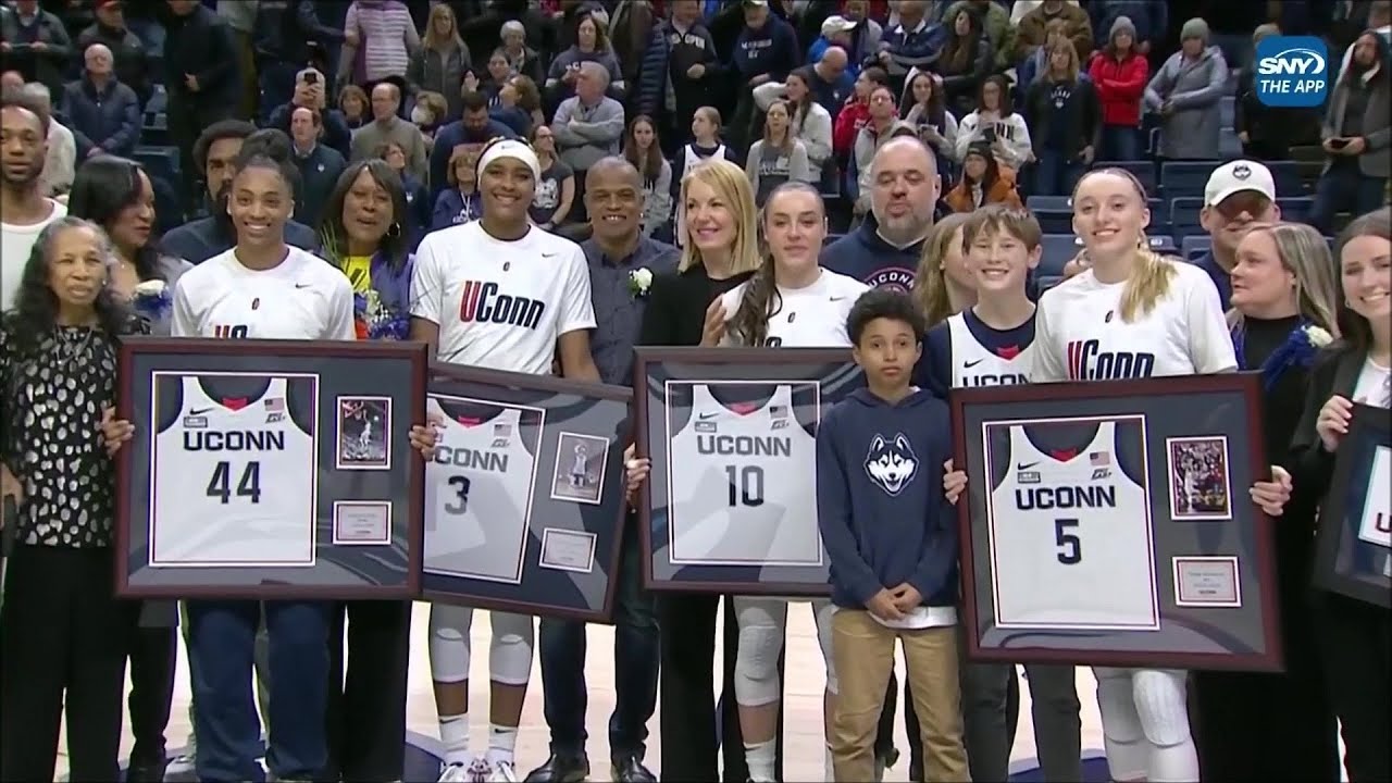 UConn's Aaliyah Edwards honored in Kingston, Ont. for WNBA debut