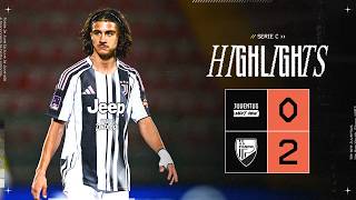 Juventus Next Gen 0-2 Pianese | HIGHLIGHTS Atkrintamosios Serie C