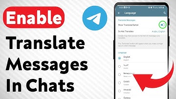 How To Enable Translate Messages In Telegram Chats (Updated)