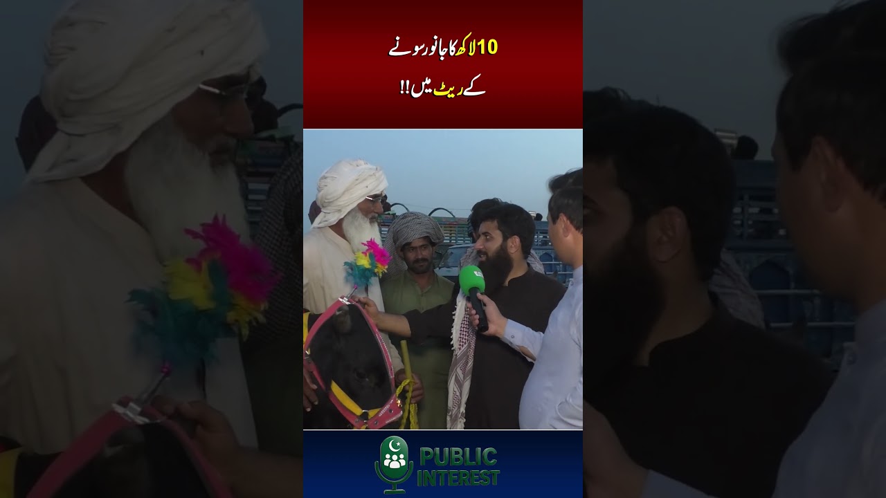 1 Million Rupees Animal at the Price of 1 Tola Gold | Public Interest