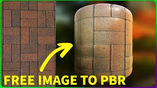 Make Realistic PBR Materials from your Photos FREE! | Materialize