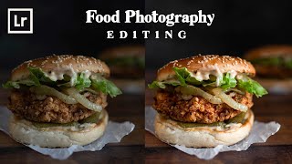 How to edit your Food Photography | Lightroom