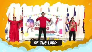 VBS THEME SONG I AM A WARRIOR MEGIDDO WARRIORS JUBILEE REVIVAL AG CHURCH