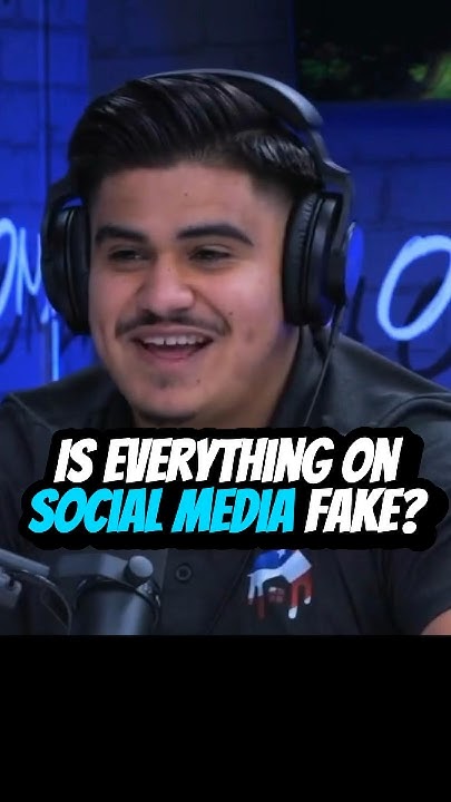 Is Everything On Social Media Fake YouTube is-everything-on-social-media-fake-youtube