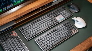 Logitech MX Mechanical Keyboard - Blue vs Brown vs Red Switch Comparison + New Features!