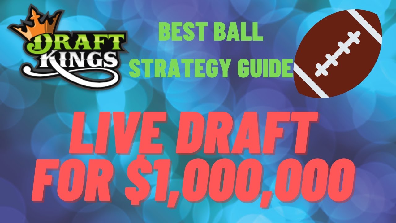 DraftKings Milly Maker 2022 NFL Best Ball Draft Strategy High