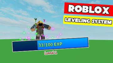 How to make a Leveling System - Roblox Scripting Tutorial