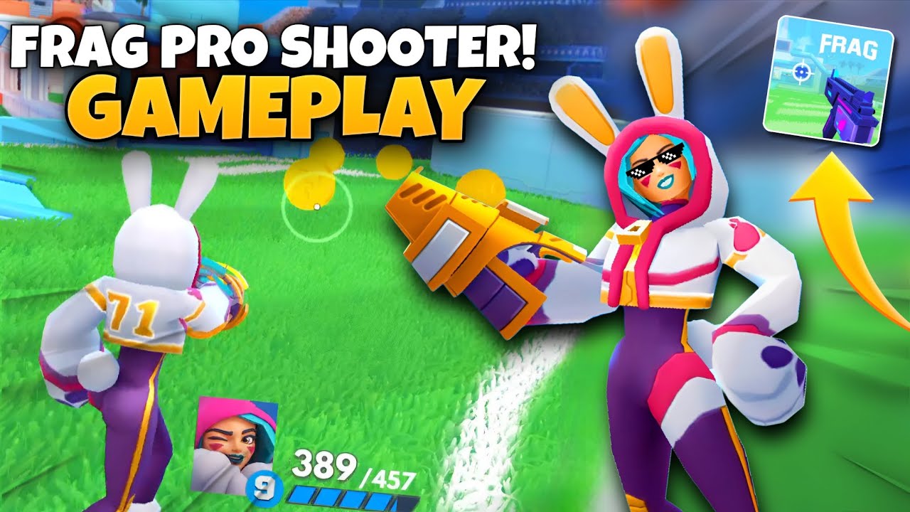 I Tried Miss Bunny In FRAG PRO SHOOTER! | In Arena 12 🎯 Gameplay 🔥