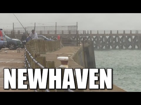 Newhaven East Arm & Newhaven Fort in East Sussex - British shore fishing venues, England