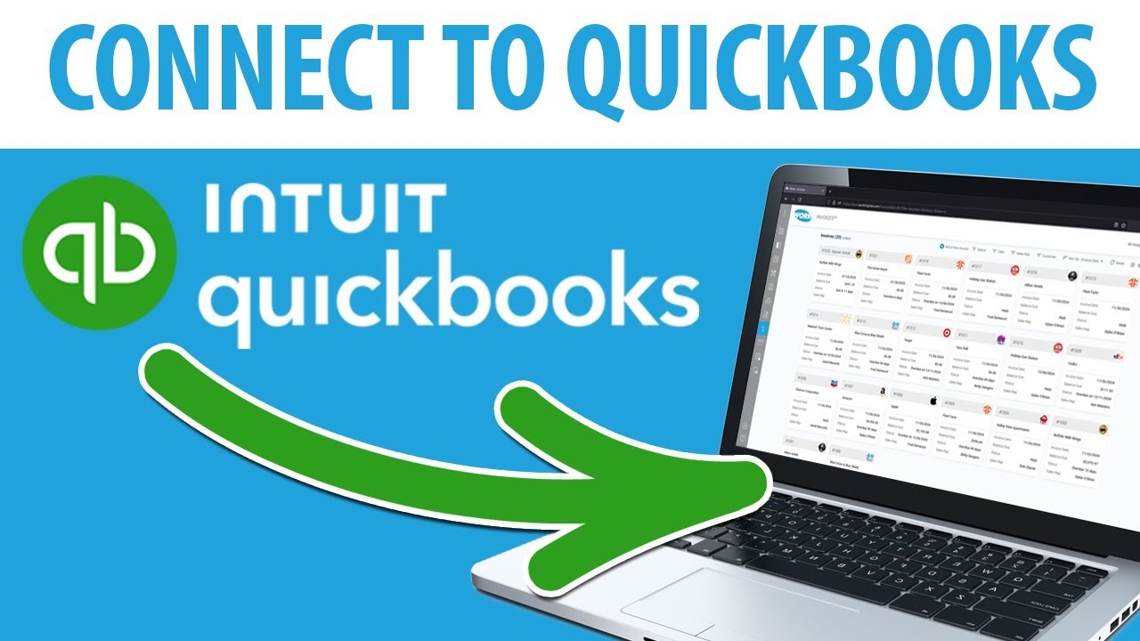 How to connect your account to QuickBooks Online - YouTube
