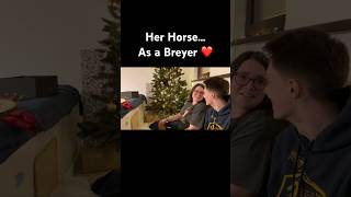 I Turned My GF’s Horse into a Custom Breyer ❤️🐴 #breyer #breyerhorses #modelhorse #modelhorses