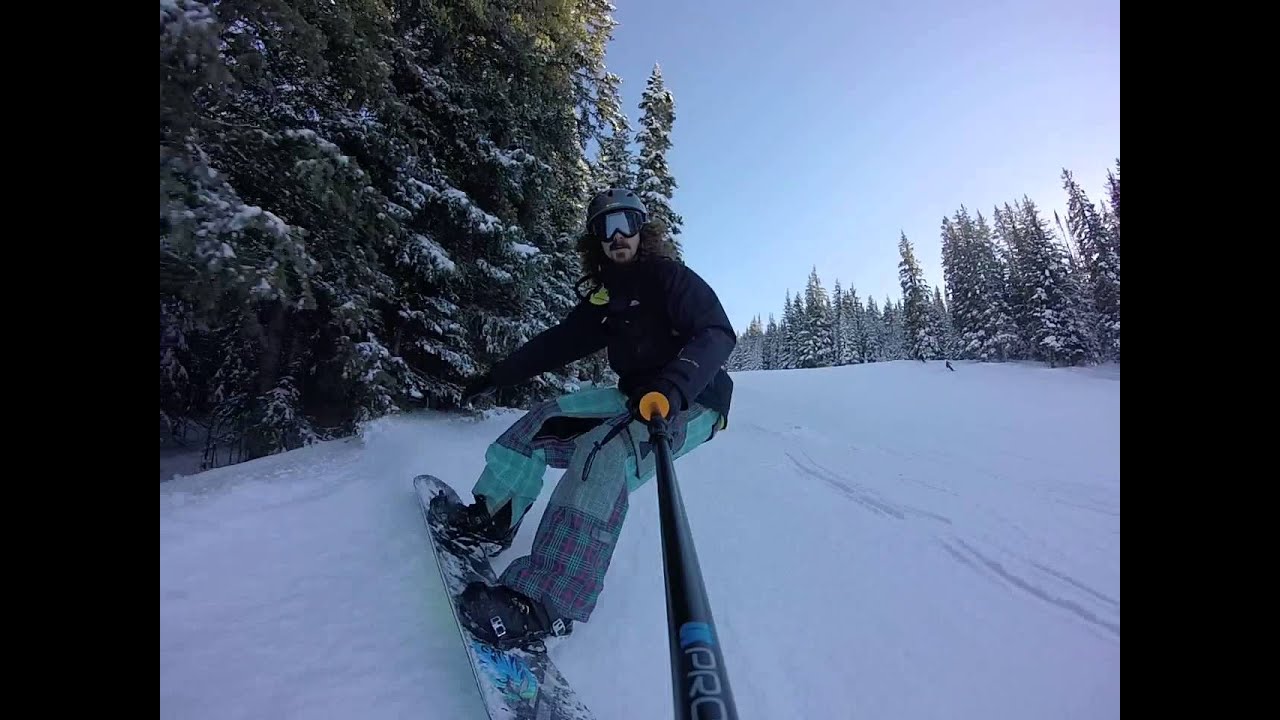Snowboarding at Ski Santa Fe 12/7/14 YouTube