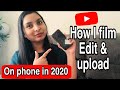 How to edit YouTube videos on your phone for FREE in 2020