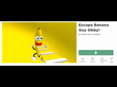 Escape Banana Guy Roblox Roblox Home Roblox Home
