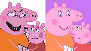 Peppa Pig and George Boo Boo But Drawing Meme