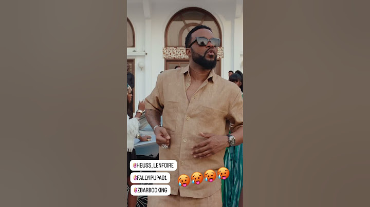 cette gestuelle de fally ipupa dans le feat avec heuss l'enfoiré #heusslenfoire #fallyipupa