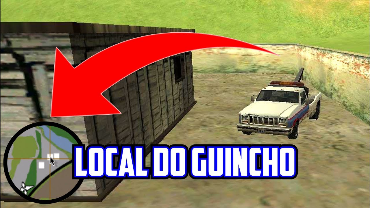 Onde encontrar o guincho Towtruck? GTA San Andreas? 