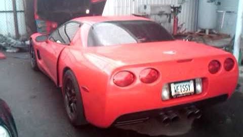 C5 Z06 with Katech 427 Idle Untuned