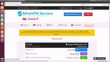 How to setup anonymous VPN connection PPTP on Ubuntu Linux