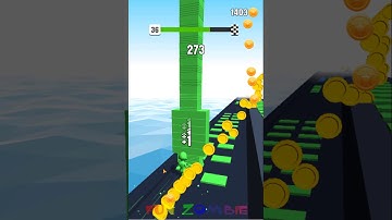 FunZombie | Stack Colors Level 36 Gameplay Walkthrough (Android & iOS)