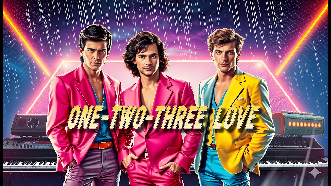 One-Two-Three Love | 80s Euro-disco Style | RETRO GOLD