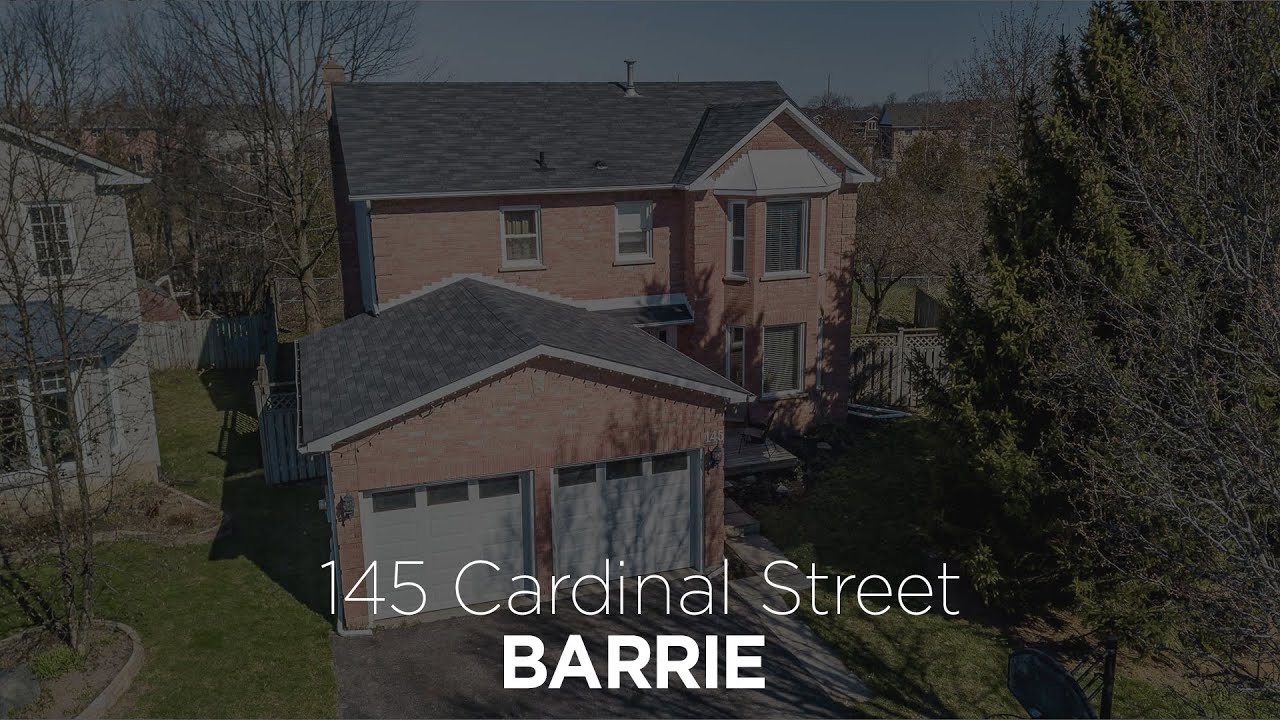145 Cardinal Street, Barrie. FOR SALE by The Curtis Goddard Team YouTube