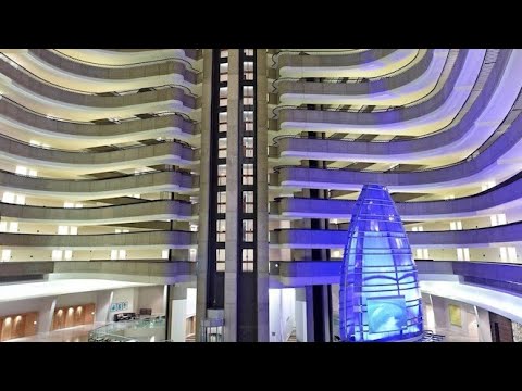 Marriott Marquis Downtown Atlanta studio suite/hotel review.