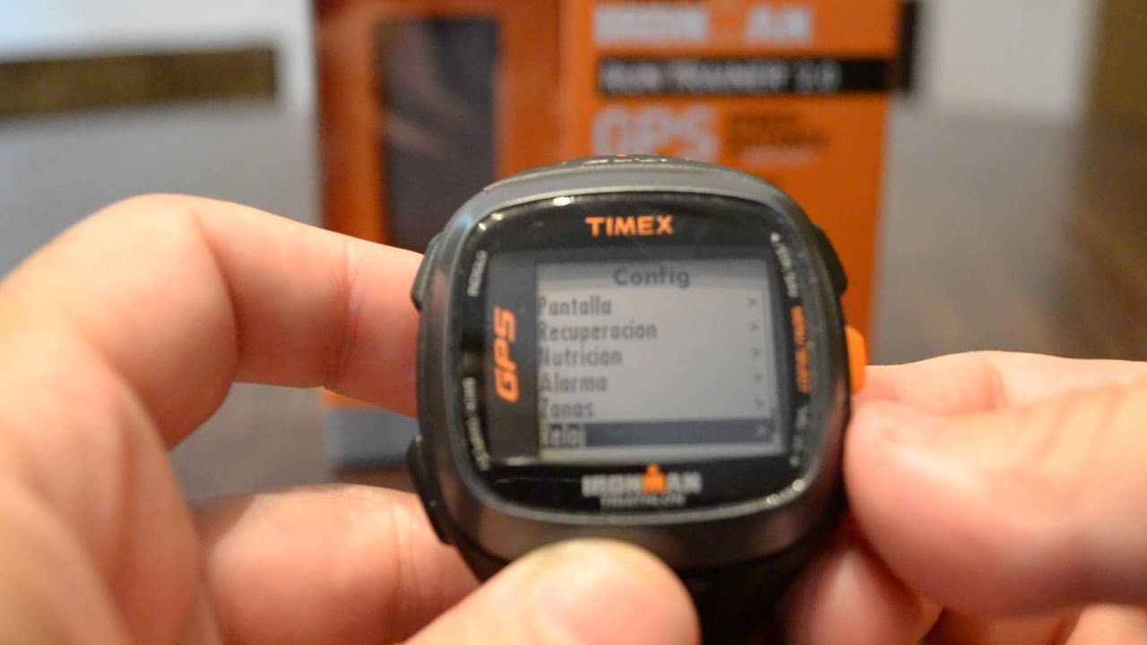 REVIEW ARGENTINA RELOJ TIMEX IRONMAN 2 0 RELOJ CON GPS ESPAÑOL UNIVERSOGYM - YouTube