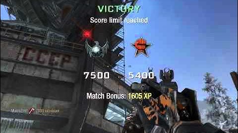 Call of Duty : Black Ops - Random Tomahawk Game Winning Kill