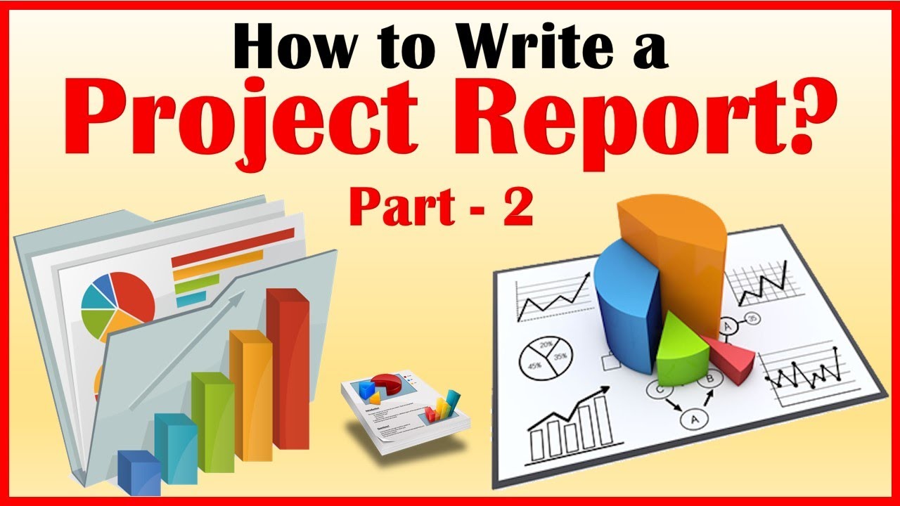 how to write project report for class 10