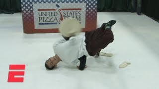 United States Pizza Team defies gravity in pizza spinning acrobatic trials | ESPN 8: The Ocho