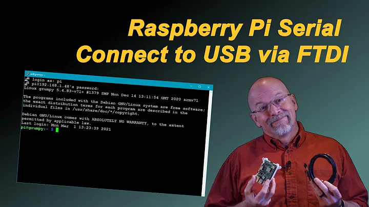 Raspberry Pi Serial Connect to USB via FTDI