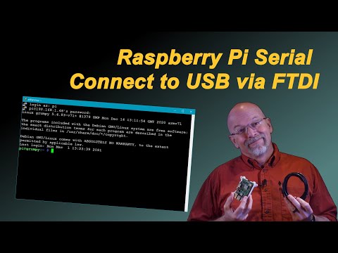 Raspberry Pi Serial Connect to USB via FTDI