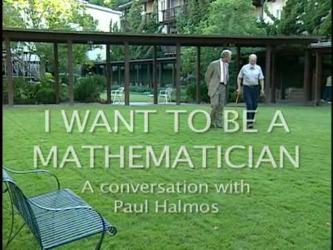 I Want to Be a Mathematician: A conversation with ...