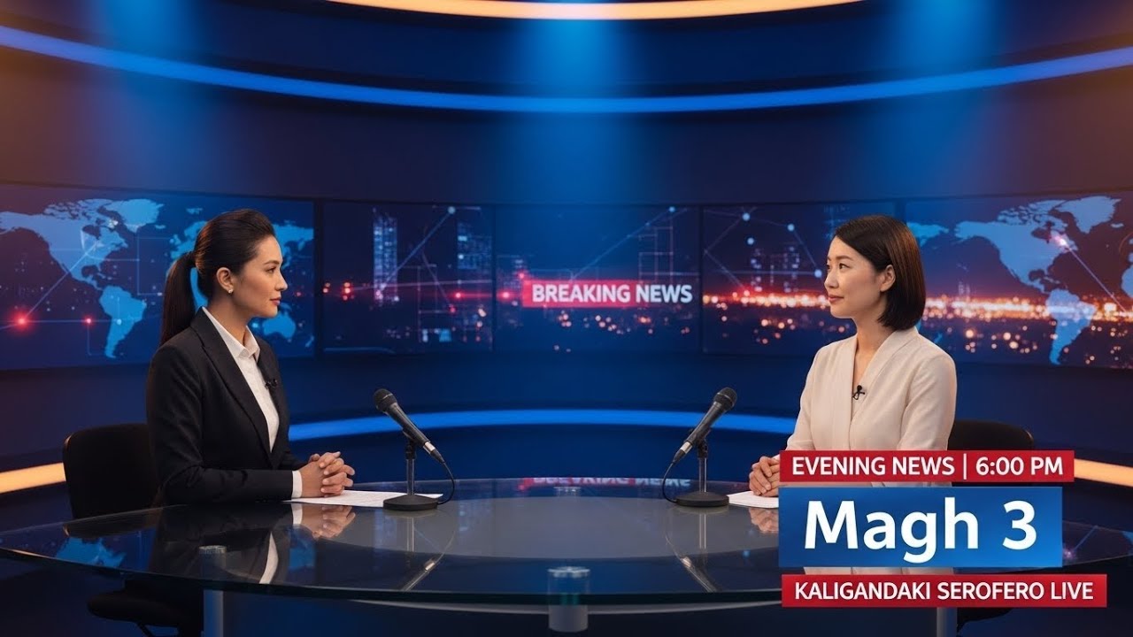 माघ ३ गते बेलुकी ६ बजेको खबर