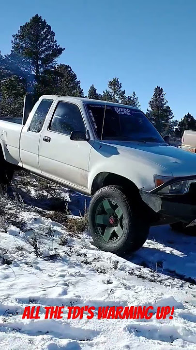 All The TDIs On A Cold Day