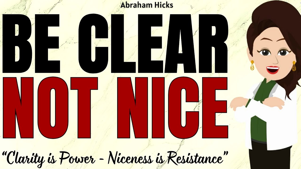 Будьте ясными, а не любезными — Ясность — сила, любезность — сопротивление ✅Авраам Хикс 2026
