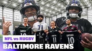 What happens when All Blacks and Black Ferns stars meet the Baltimore Ravens? screenshot 1